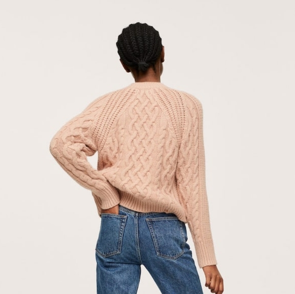 🔥Last 2🔥 MANGO Applique sweater - Picture 6 of 7